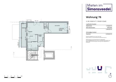 K-Weidenpesch: Moderne 2-Zimmer-Wohnung mit Terrasse im 4. OG– barrierefrei - Erstbezug!