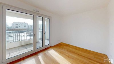 Großzügige 2-Zimmer-Neubauwohnung mit Balkon in Lochhausen