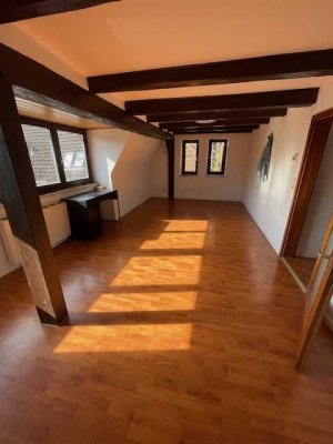 3 Zi- Dachgeschosswohnung in 72108  Rottenburg/N- Bieringen, Ortslage, Blick zum Neckar
