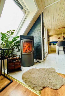 155m2 / 6,5 Zimmer Maisonette-Wohnung mit Kaminofen für gemütliche Wintertage