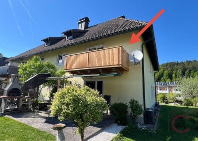 Großzügig dimensionierte 3-Zi-.-Wohnung mit Garten, Balkon nahe dem Faaker See
