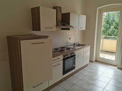 Gemütliche 1-Raumwohnung mit Balkon und Einbauküche