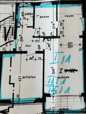 Ansprechende 2-Zimmer-Wohnung mit neuem Boden in Bad Eilsen