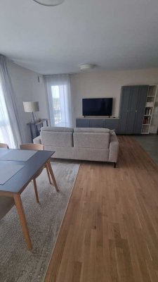 Teilmöblierte Neubauwohnung in ruhiger Lage in Offenbach Biber