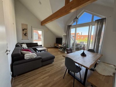 Moderne helle 2-Zimmer-Wohnung mit Dachterrasse in Erding-Klettham