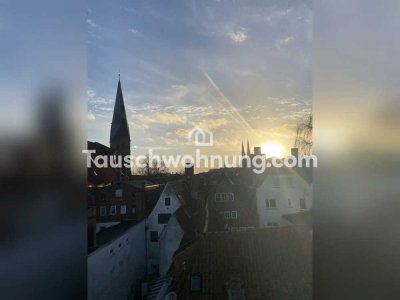 Tauschwohnung: 2,5 Zimmer Wohnung mit Dachterrasse