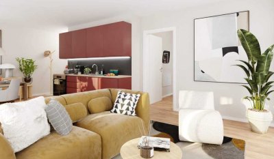 Kapitalanlage an der Promenade: Moderne Ferienwohnung mit Terrasse, Ankleide & Vermietungsservice