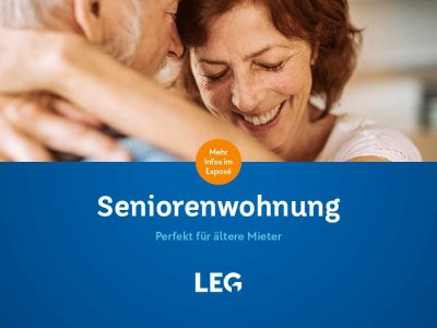 Modernisierte EG-Wohnung für Mieter 50+ mit Mietergarten.