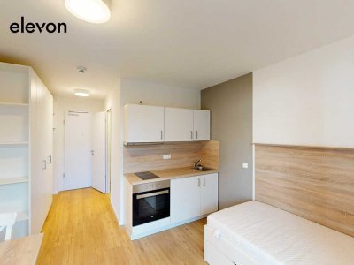 Voll möbliert und in bester Lage - Stilvoll eingerichtetes 1-Zimmer-Apartment im elevon!