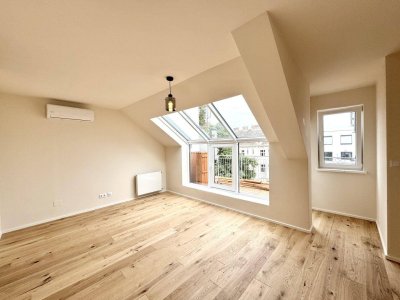 Renovierte, ostwestseitige Dachwohnung mit zwei Terrassen zwischen Schmelz und Schönbrunn!