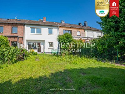 Sanierungsbedürftiges Reihenmittelhaus in Köln-Meschenich