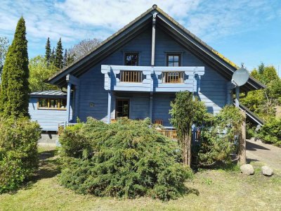 Ruheoase - Holzhaus mit Saunahaus und Garten