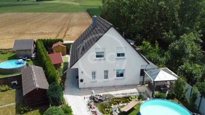 Einfamilienhaus am Ortsrand mit Weitblick in Aichstetten