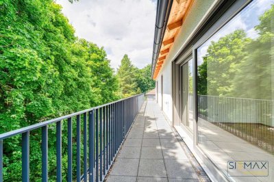 Luxus über den Dächern! Atemberaubendes Penthouse mit XXL-Dachterrasse & Grünblick