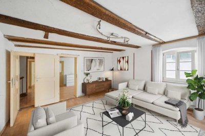 Demkmalgeschütztes Einfamilienhaus mit Einliegerwohnung