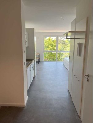 ERSTBEZUG: Moderne, möblierte und barrierefreie 1-Zimmer-Wohnung mit TG-Stellplatz, A117