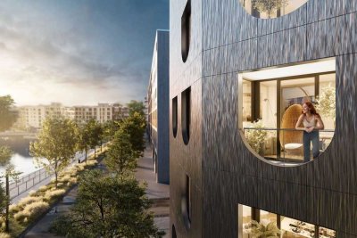 Moderne 2-Zimmer Wohnung - einzigartige Deckenhöhe mit 2,80 m