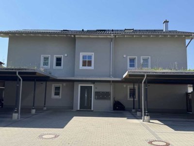 Wohnung mit großem Balkon + Alpenpanorama: stilvolle, zentrale 3-Zimmer-Wohnung Übersee