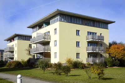 DI - großzügige 1-Zimmer-Wohnung mit Balkon im Erdgeschoss