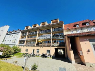 antaris Immobilien GmbH ** Süße 1-Raum-Wohnung mit Balkon nahe Wenigemarkt **