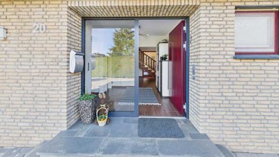 Grüne Wohlfühloase: Einfamilienhaus mit Teich und großzügigem Grundstück in Drebber