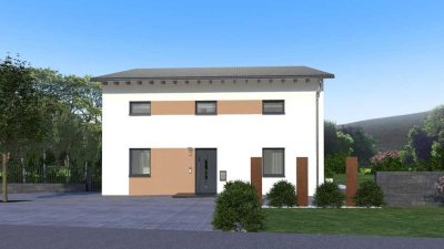 EINFAMILIENHAUS MIT VERSETZTEM PULTDACH. MIT GRUNDSTÜCK!