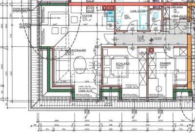 Geförderte 3 Zimmer Dachgeschoßwohnung in Miete mit Kaufoption | Top 9 | 2. OG