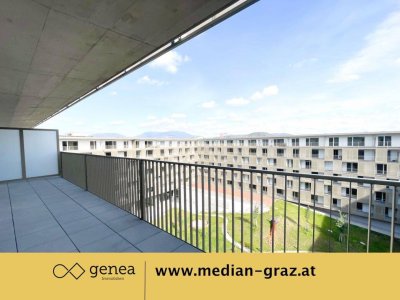 Balkonwohnung mit begrüntem Innenhof | MEDIAN | Provisionsfrei