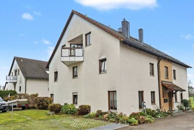 Helle 2 - ZKB-Wohnung mit Süd-Balkon, Tiefgarage & Außenstellplatz im Herzen von Aichach