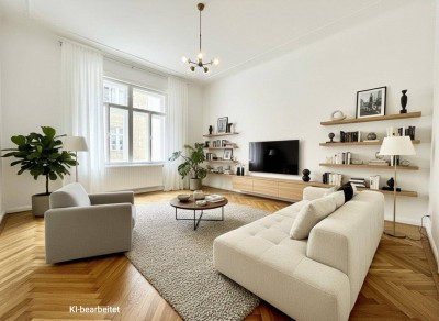 STILALTBAU NAHE ROCHUSMARKT - ca. 63 m² WFL - 2 Zimmer - BALKONZUBAU MÖGLICH