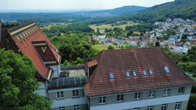 Traumblick und 50 m² Dachterrasse - ein Liebhaberstück, modern und gepfegt!
