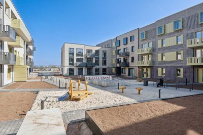 Leben am Rhein - exklusive 2 Zimmer-Wohnung mit Balkon und EBK