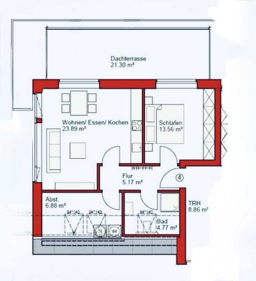 Freundliche 3-Zimmer-Wohnung mit EBK in Schüttorf