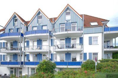 Wohnung am Hafen mit Blick auf den Bodden