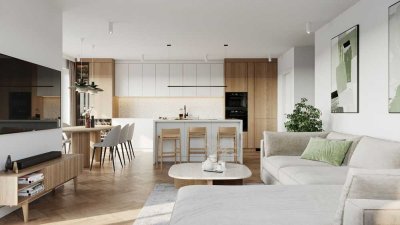 Sonnige Wohnung mit Süd-Balkon in Top-Lage | Qualitätvolles Wohnquartier im Herzen Weilheims
