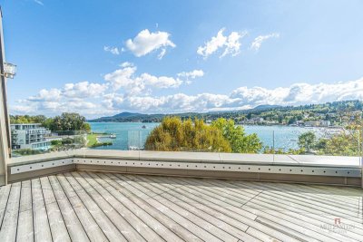 "Seeblick-Loft!" Traumhafte Dachgeschosswohnung im Kernzentrum von Velden