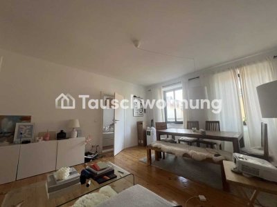 Tauschwohnung: Schöne 3,5 Altbau Wohnung an der Schellingstr. Maxvorstadt