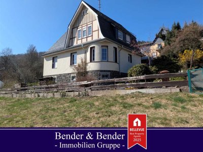 Charakteristisches Einfamilienhaus mit Sauna, großem Garten und einem tollen Naturblick!