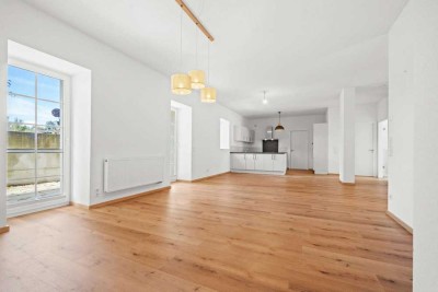 Exklusive 3,5-Zimmer-Erdgeschosswohnung mit Terrasse und Ankleide