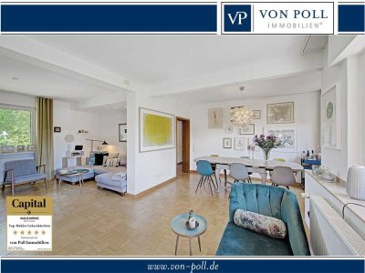 Stilvolle Eigentumswohnung im Stil einer Doppelhaushälfte bei Schloß Berge