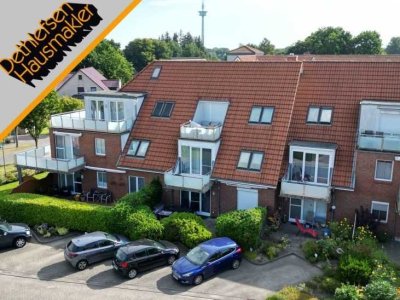 Verkauf einer 3 Zi.-Eigentumswohnung in WKK-Nähe im 1. Oberschoss im Mittelzentrum Heide, Kreis Dith