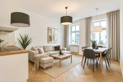 ERSTBEZUG nach SANIERUNG - 2 Zimmer - ca. 51m² gew. NFL - 2. Liftstock - BALKON MÖGLICH - Mariahilfer Straße