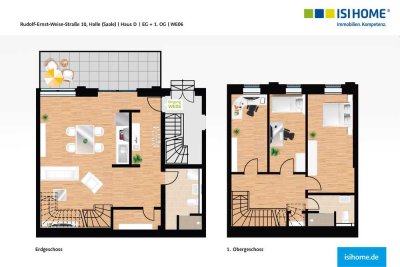 4-Raum-Maisonette-Wohnung im "Markthof-Carré" - WE22
