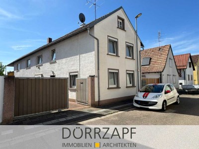 Ein- bis Zweifamilienhaus im Herzen von Rülzheim – vielseitig nutzbar mit großem Garten
