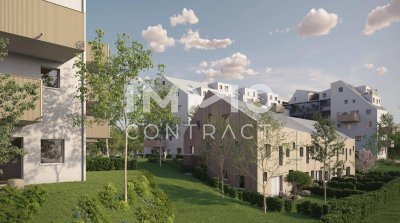 3-Zimmer Balkon Wohnung in architektonischem Highlight - provisionsfrei!