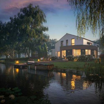 Ein HINKUCKER!! Exklusiver Neubau mit vielen modernen Akzenten inkl. Baugrundstück und Bien Zenker B