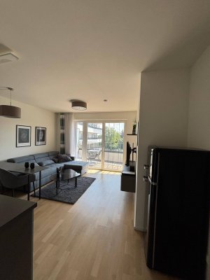 Vollmöblierte 2-Zimmer-Wohnung mit Terrasse! See- und Uninähe