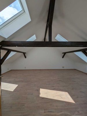 renovierte 2-Zimmer-Dachgeschosswohnung in ruhiger Stadtlage