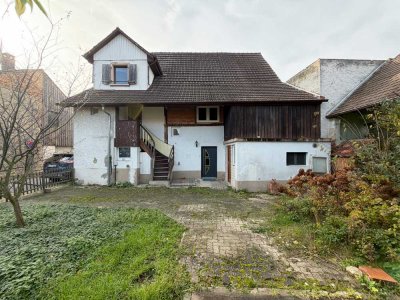 Wohnhaus mit Pelletheizung, ideal für Altbauliebhaber mit handwerklichem Geschick