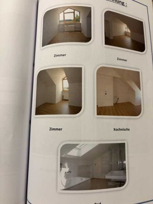 Exklusive, geräumige 1-Zimmer-Wohnung mit Balkon und EBK in Traunreut